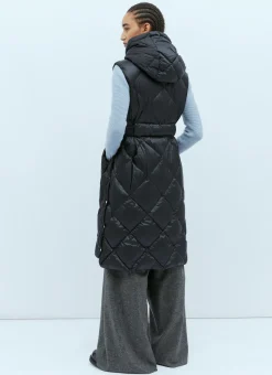 Long Quilted Gilet