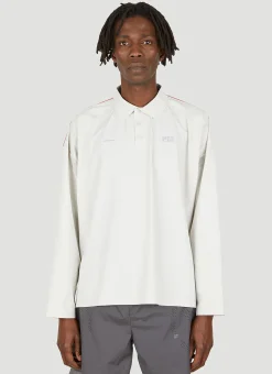 Long Sleeve Polo Top