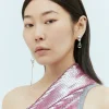 Long Viscous Drop Earrings