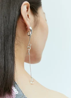 Long Viscous Drop Earrings