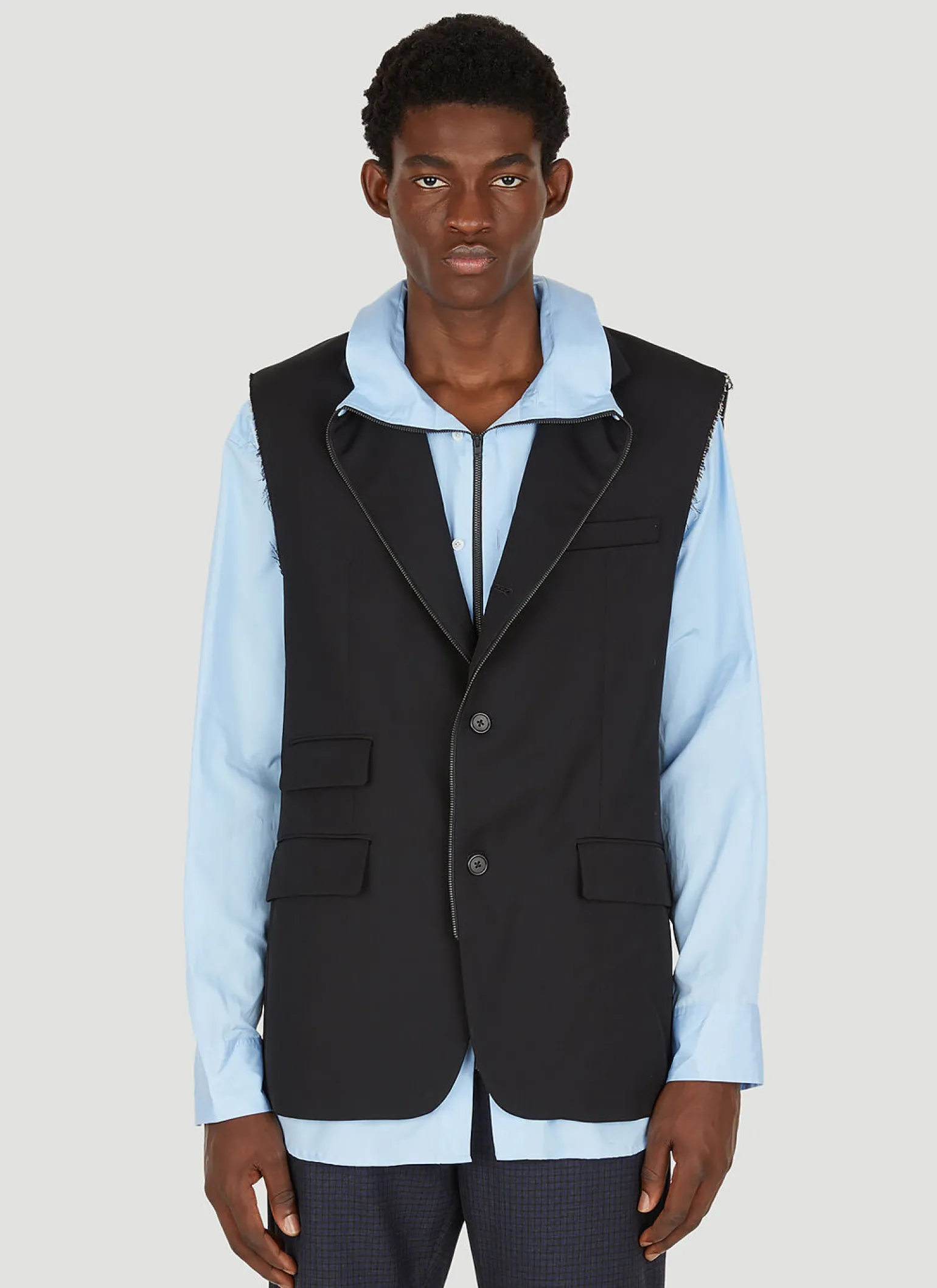 Loop Blazer With Shirt