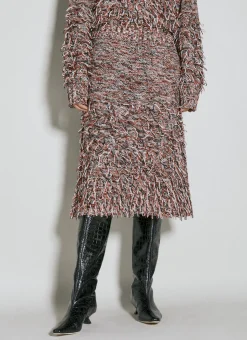 Loops Knitted Skirt