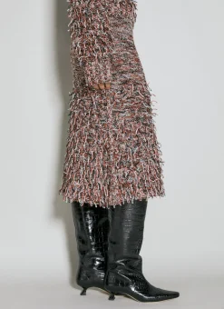 Loops Knitted Skirt
