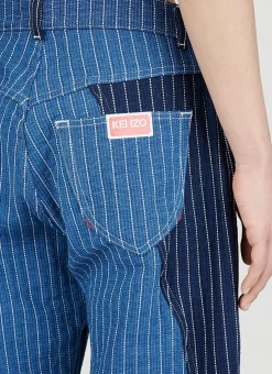 Loose Patchwork Jeans
