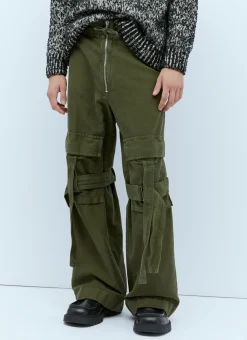 Loose-Strap Cargo Pants