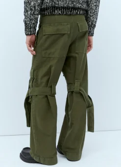 Loose-Strap Cargo Pants