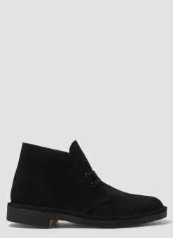 Low Heel Desert Lace Up Boots