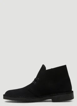 Low Heel Desert Lace Up Boots