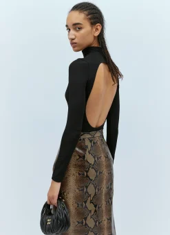 Loyra Open-Back Bodysuit