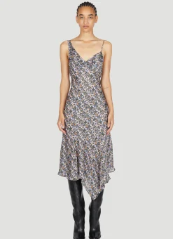 Lucia Printed Midi Dress