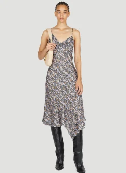Lucia Printed Midi Dress