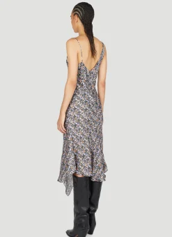 Lucia Printed Midi Dress