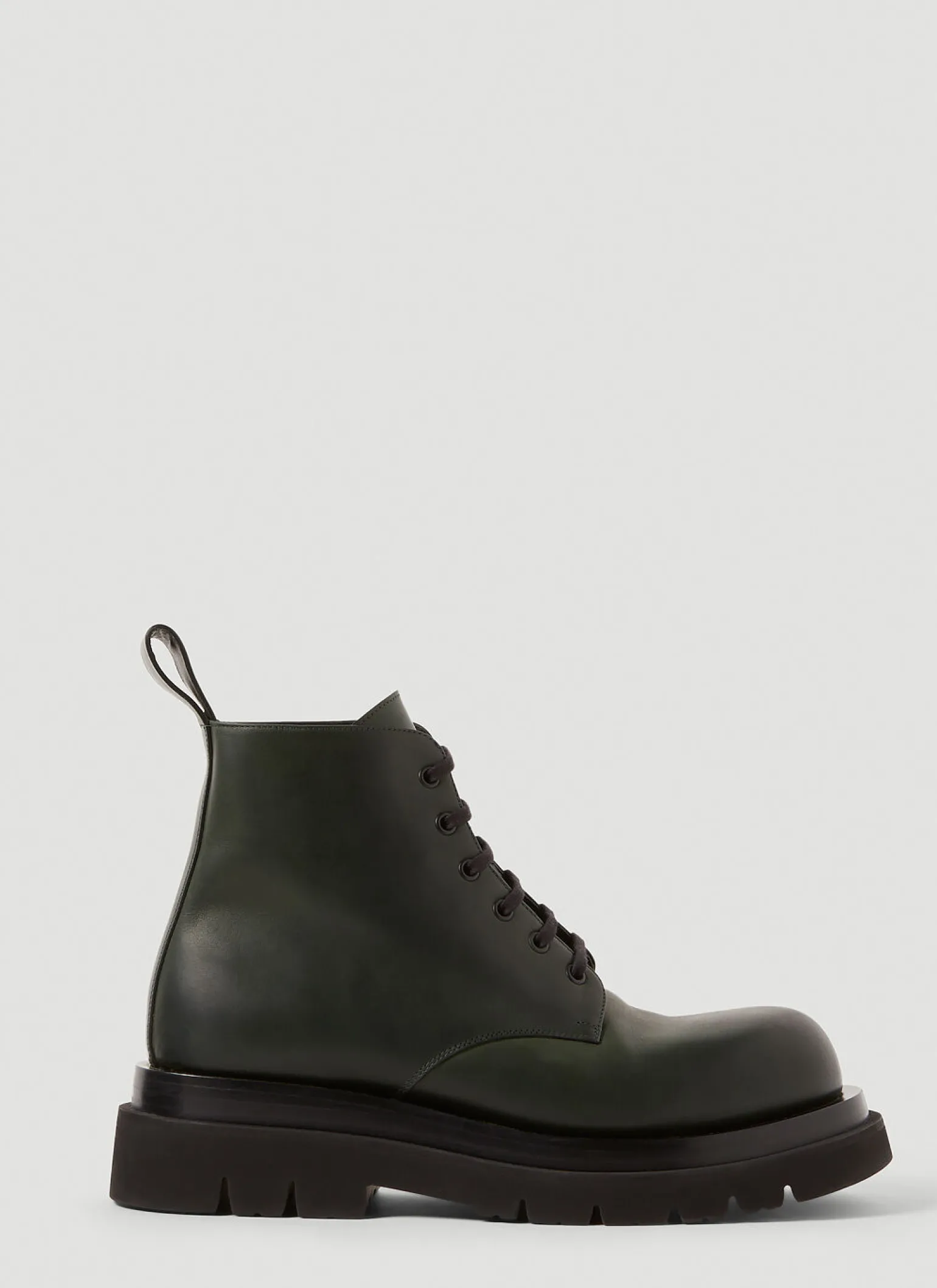 Lug Lace-Up Ankle Boots