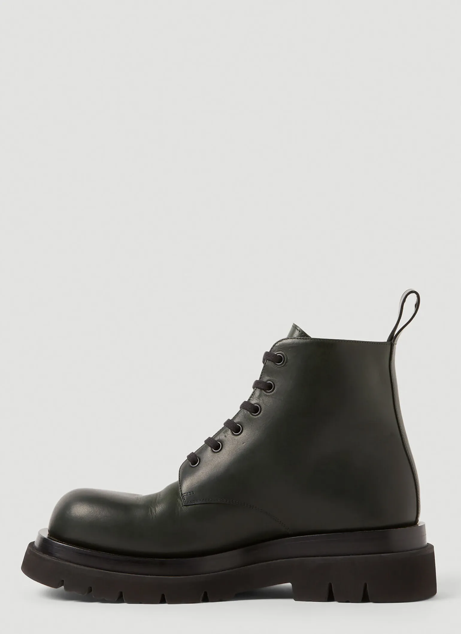 Lug Lace-Up Ankle Boots