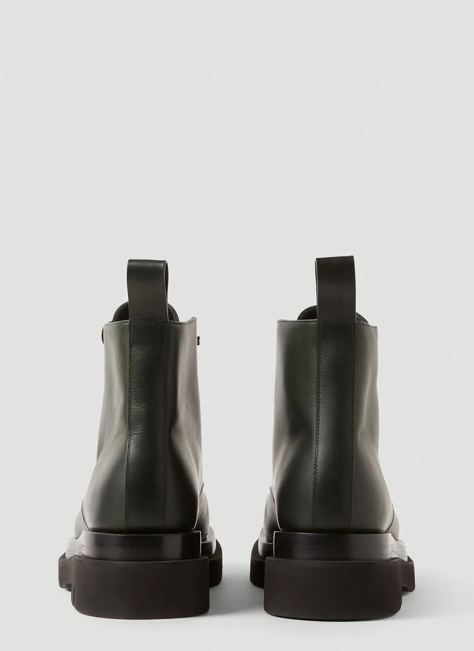 Lug Lace-Up Ankle Boots