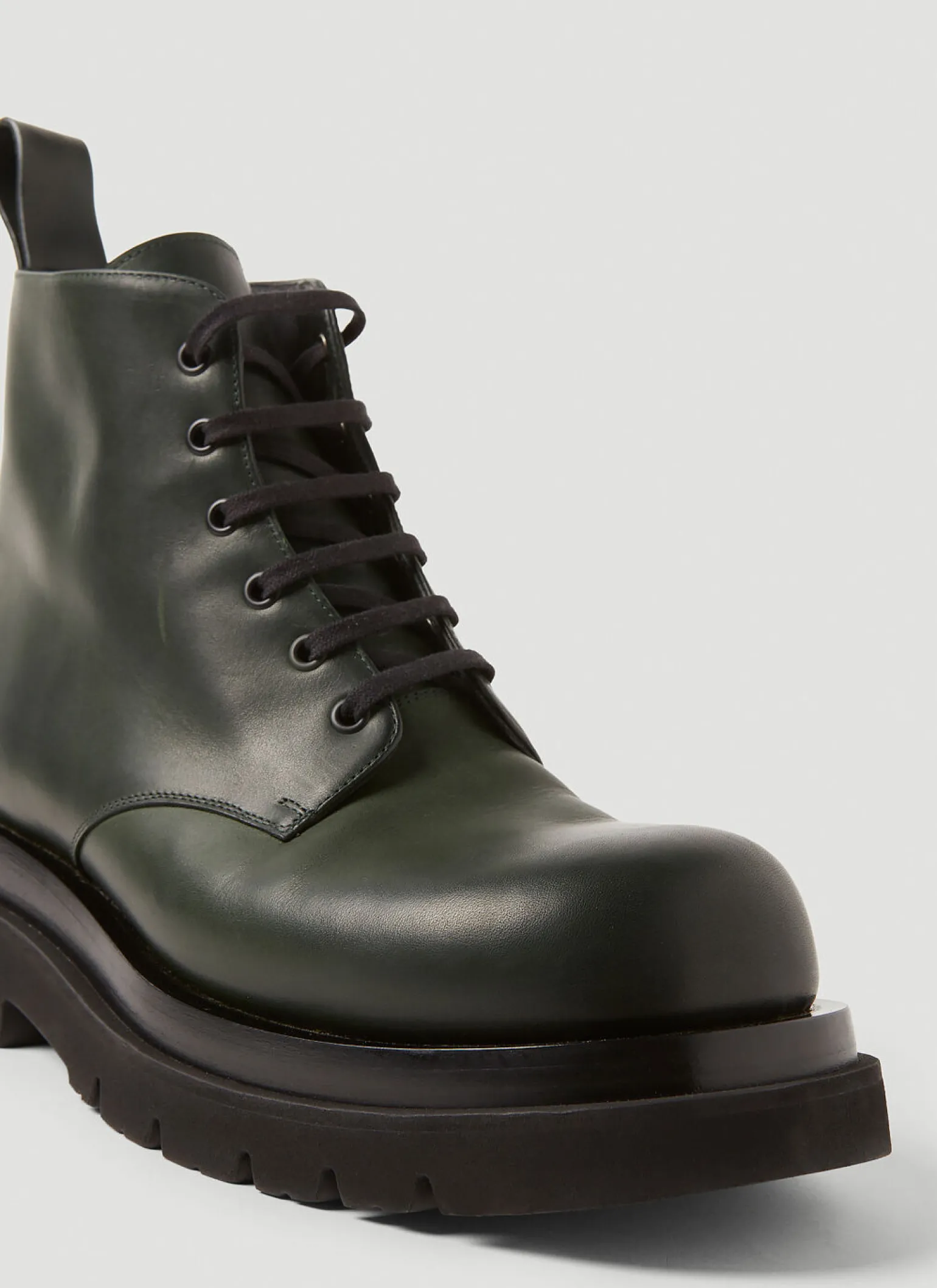 Lug Lace-Up Ankle Boots