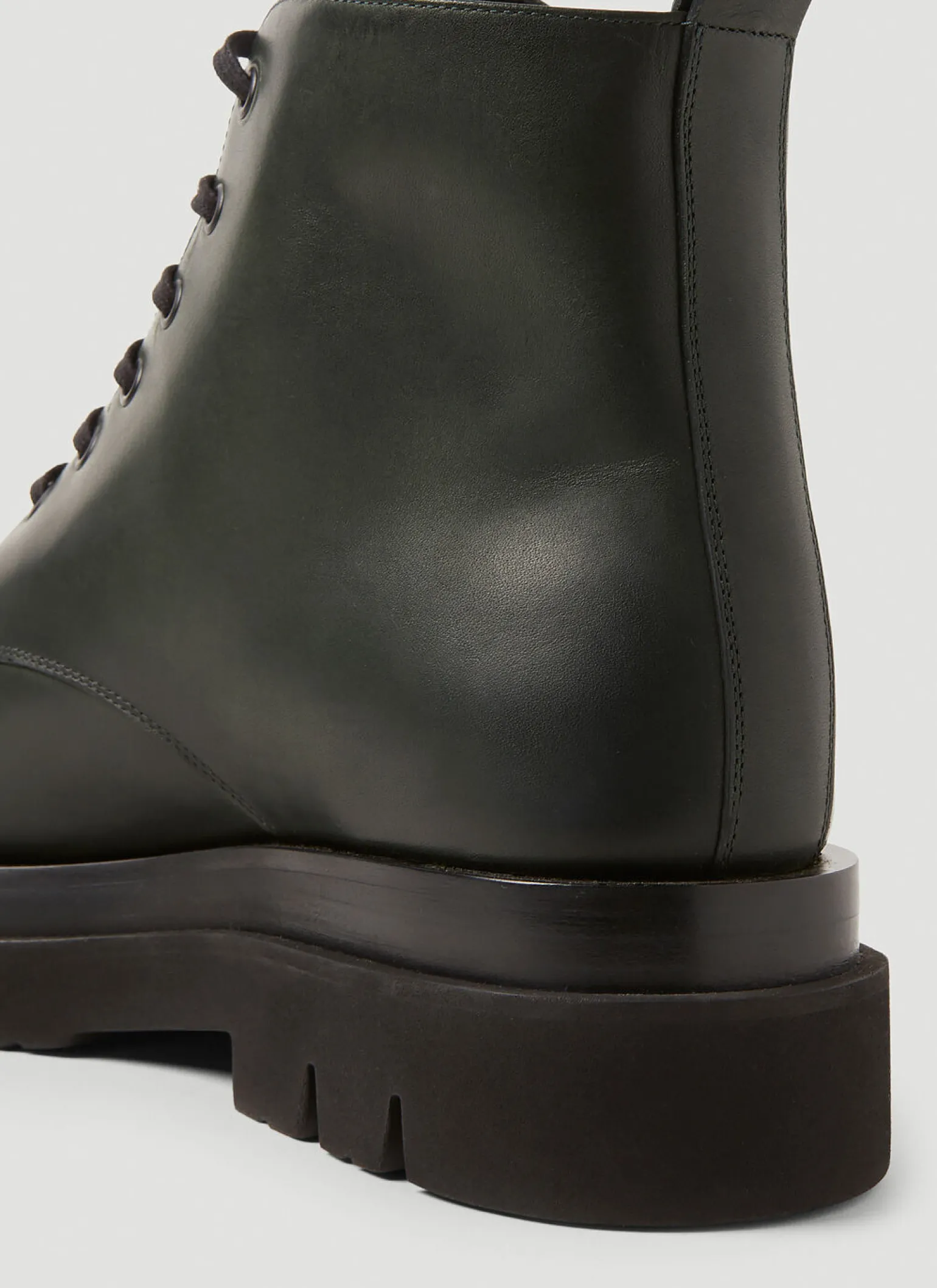 Lug Lace-Up Ankle Boots