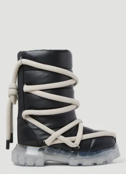 Lunar Tractor Padded Leather Boots