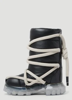 Lunar Tractor Padded Leather Boots