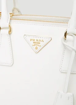 Lux Logo Plaque Handbag