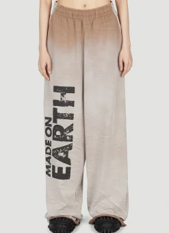 Made On Earth Track Pants