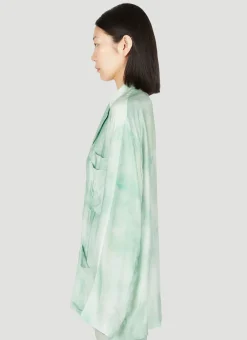 Marbel Print Oversized Pyjamas Shirt