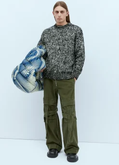 Markled Knit Sweater