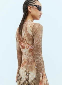 Marta Mesh Top