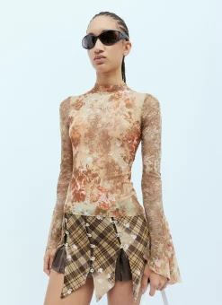 Marta Mesh Top