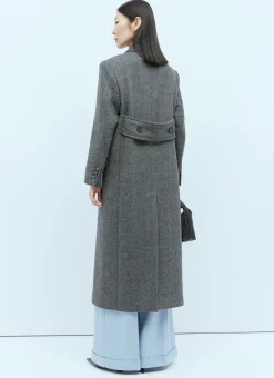 Masculine Wool Coat