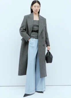 Masculine Wool Coat