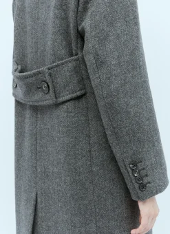 Masculine Wool Coat