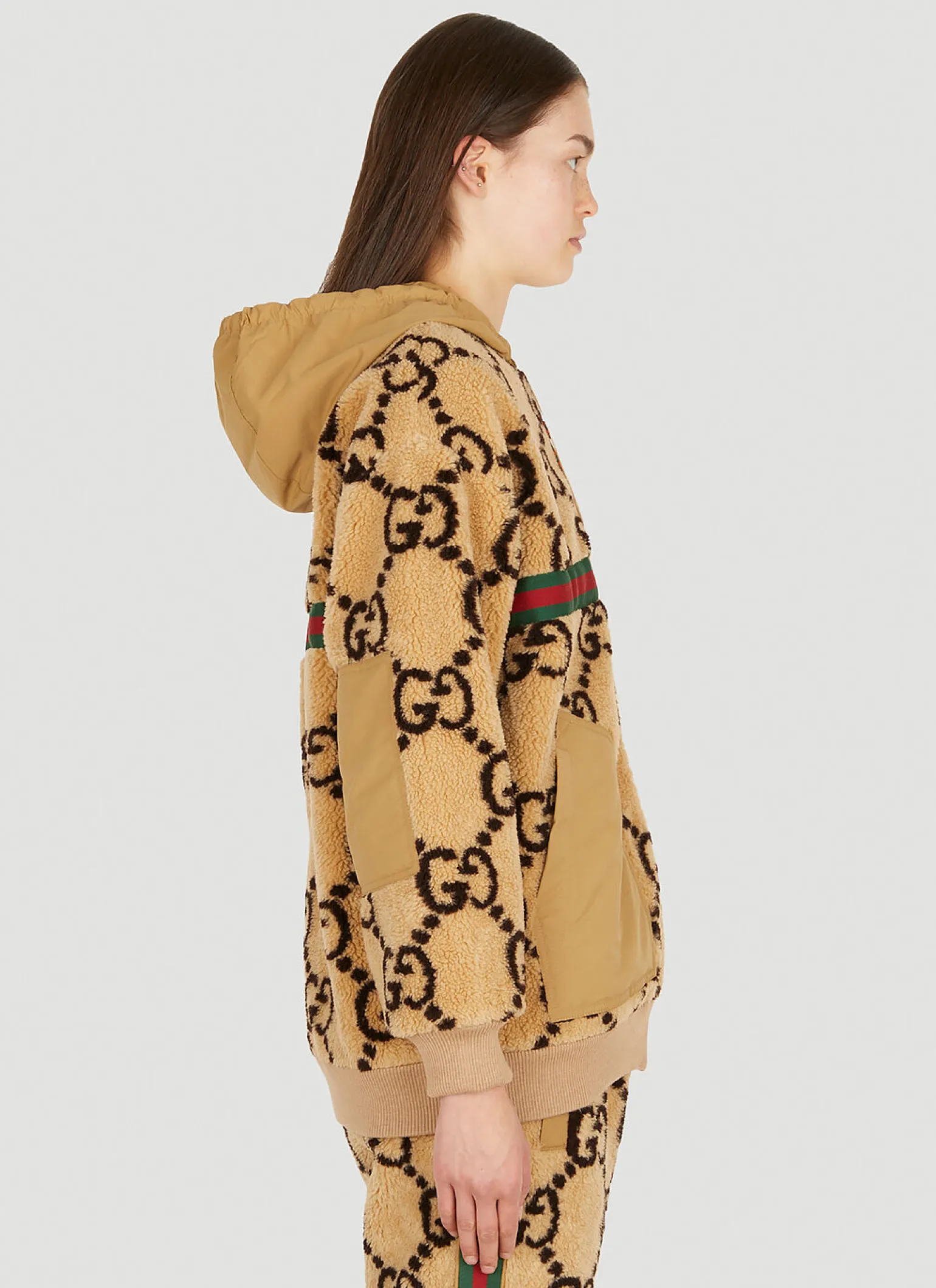 Maxi Gg Faux Fux Sweatshirt