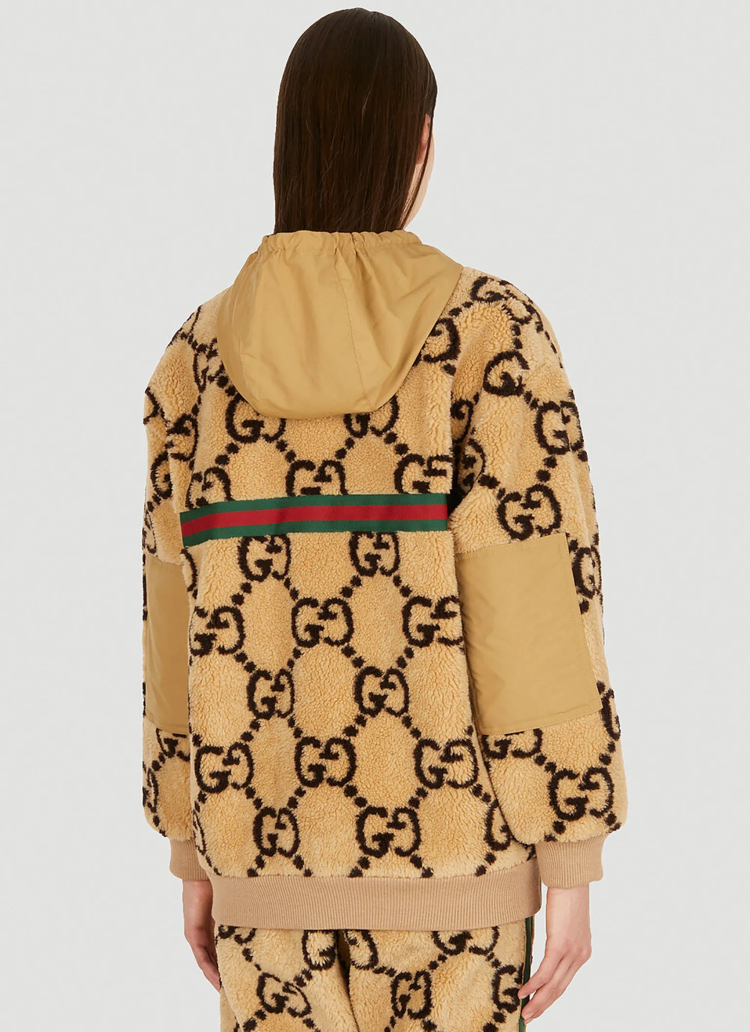 Maxi Gg Faux Fux Sweatshirt