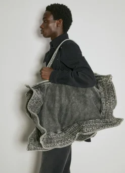 Maxy Wire Cabas Denim Bag