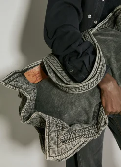 Maxy Wire Cabas Denim Bag