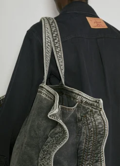 Maxy Wire Cabas Denim Bag