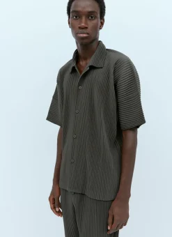 Mc July Pleated Knit Shirt