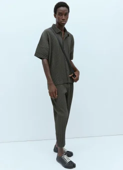 Mc July Pleated Knit Shirt