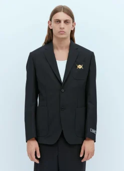 Medusa Biggie Single Breasted Blazer