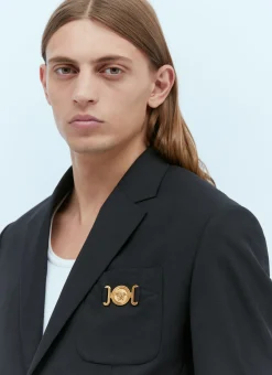 Medusa Biggie Single Breasted Blazer