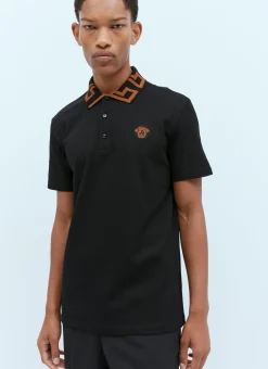 Medusa Greca Polo Shirt