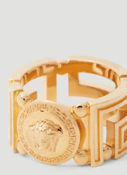 Medusa Greca Ring