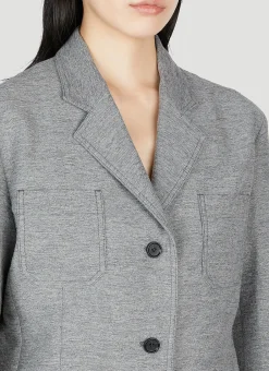 Melange Suit Blazer