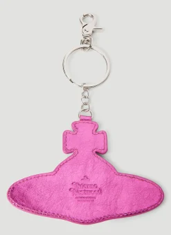 Metallic Orb Keyring