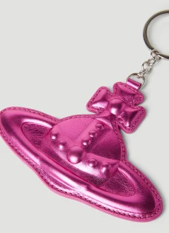 Metallic Orb Keyring