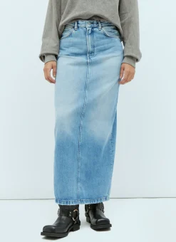 Midi Denim Skirt