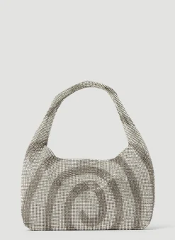 Mini Crystal Mesh Armpit Shoulder Bag
