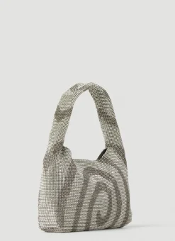 Mini Crystal Mesh Armpit Shoulder Bag