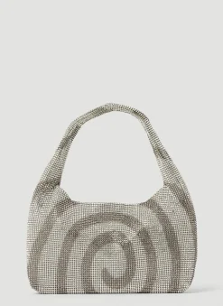 Mini Crystal Mesh Armpit Shoulder Bag